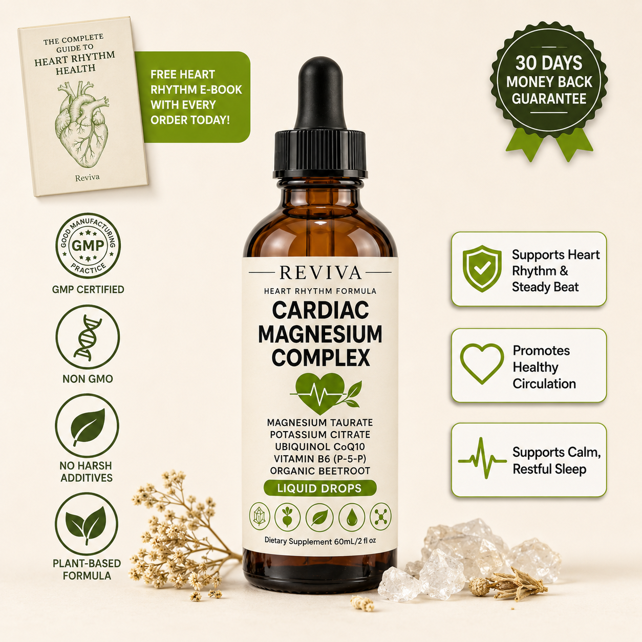 Cardiac Magnesium Complex | Heart Rhythm Formula